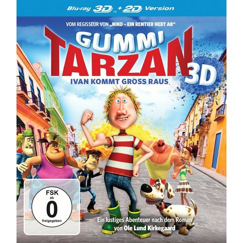 Gummi Tarzan - Ivan Kommt Groß Raus (Blu-Ray 3d, + Blu-Ray 2d)
