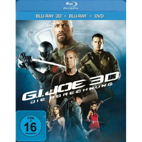 G.I. Joe - Die Abrechnung (Blu-Ray 3d, + Blu-Ray 2d, + Dvd)