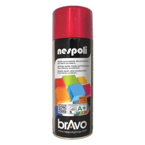 NESPOLI Aérosol peinture professionnelle rouge feu