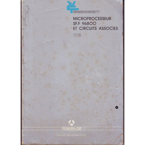 Microprocesseur Sf.F 96800 Et Circuits Associes
