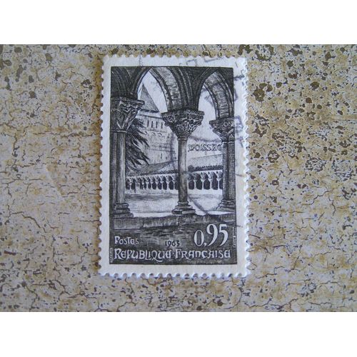 Timbre Oblitéré "Moissac" 1963 - 0,95 Frs