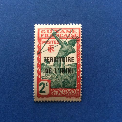 Guyane Française - Territoire De L'inini - Indigène À L'arc