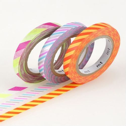 Set De 3 Rouleaux 6mm X 10m Slim Twist Cord B - Masking Tape
