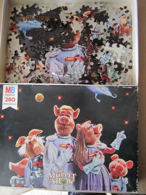 The Muppet Show Les Cochons Dans L Espace Puzzle 280 Pieces Rakuten