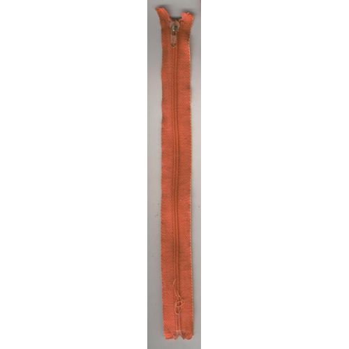Fermeture Éclair Orange, 23 Cm