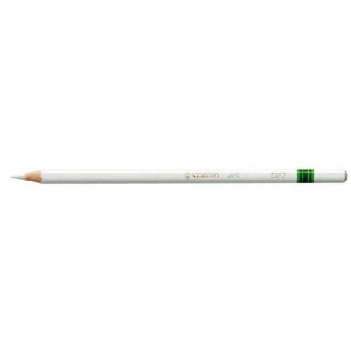 Stabilo 8052 Crayon de couleur Toute surface Blanc 3 3 mm 12 pieces