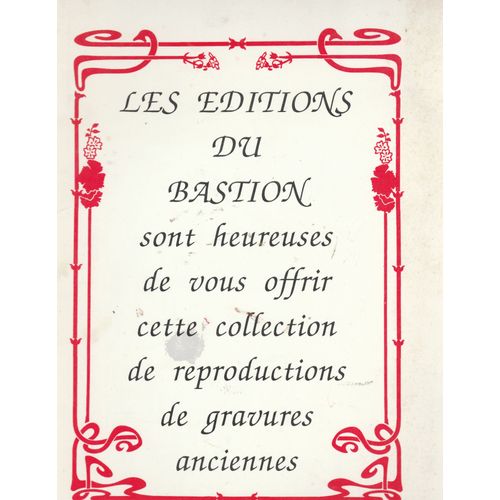 Porte Folio De10 Gravures Par Les Editions Du Bastion.