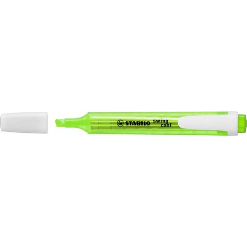 Stabilo Lot De 5 Surligneurs De Poche Swing Cool Pte Biseautée 1 - 4 Mm Vert
