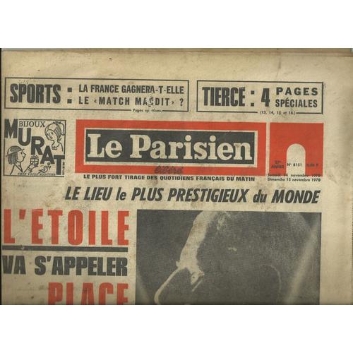 Le Parisien Libéré 8151 -14 Novembre 1970