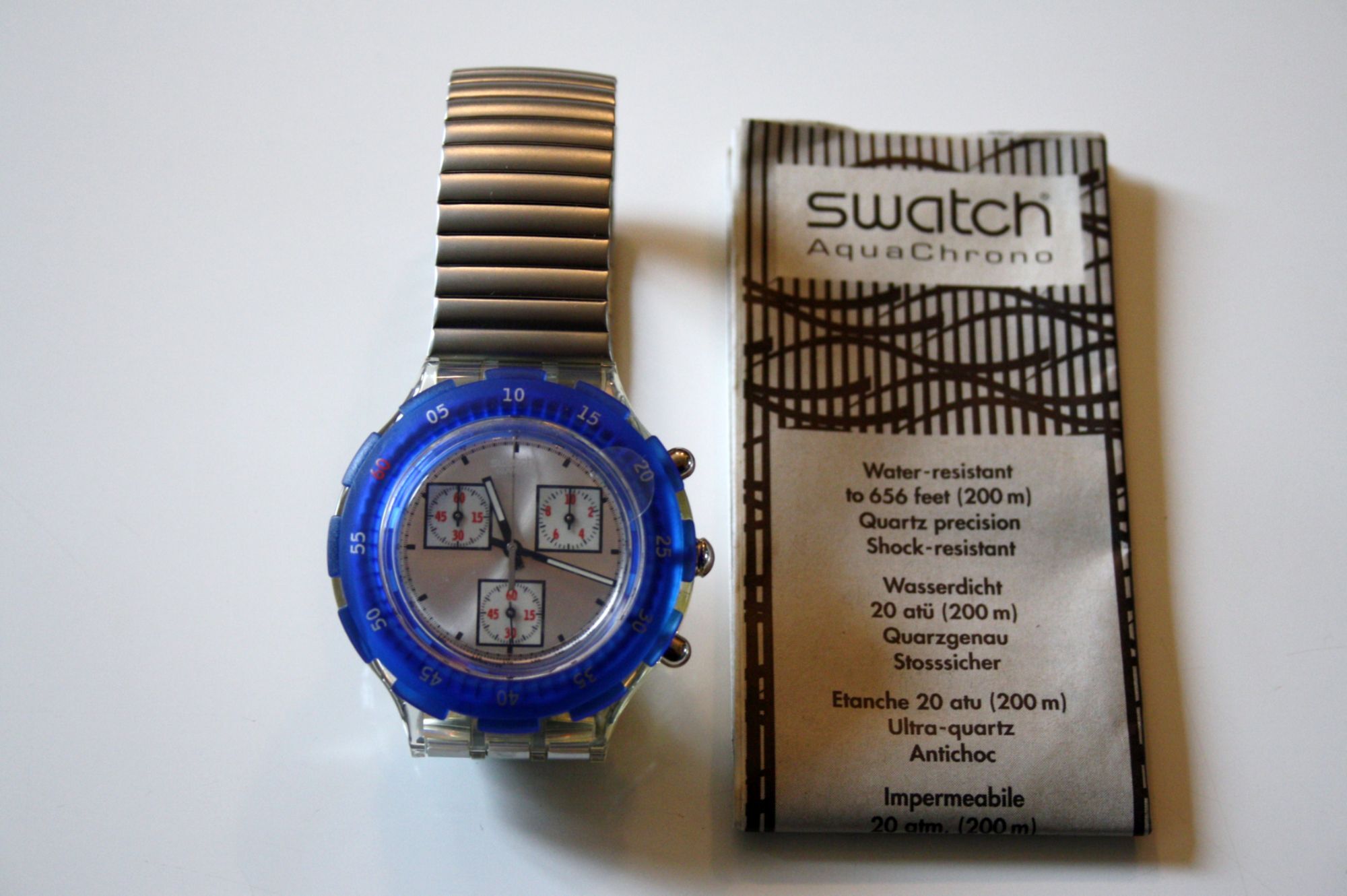 Montres SWATCH Aqua Chrono CHRONOMETRE | Rakuten