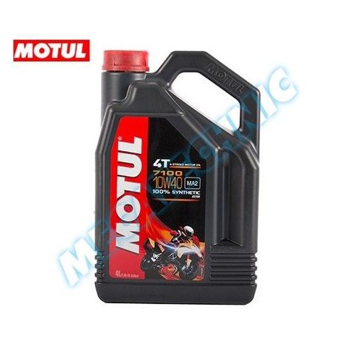 Huile Moteur Pour Moto Motul 7100 4t 10w40 - 4 Litres