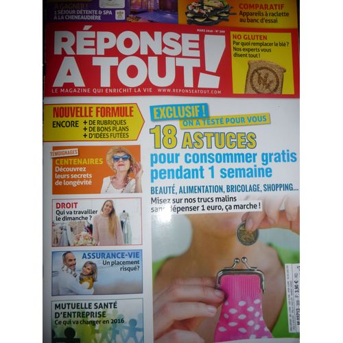 Réponse À Tout ! 309 