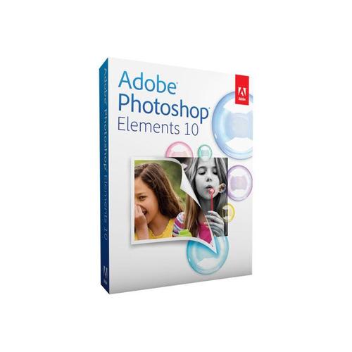 Adobe Photoshop Elements - (V. 10) - Version Boîte - 1 Utilisateur - Dvd (Mini-Boîtier) - Win, Mac - Allemand)