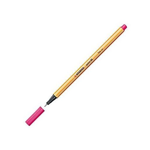 Stabilo Lot De 5 Stylo-Feutres Point 88  Pointe Fine 0,4 Mm Rose
