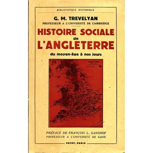 Histoire Sociale De L' Angleterre