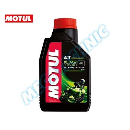 Huile Moteur Pour Moto Motul 5100 4t 10w40 - 1 Litre
