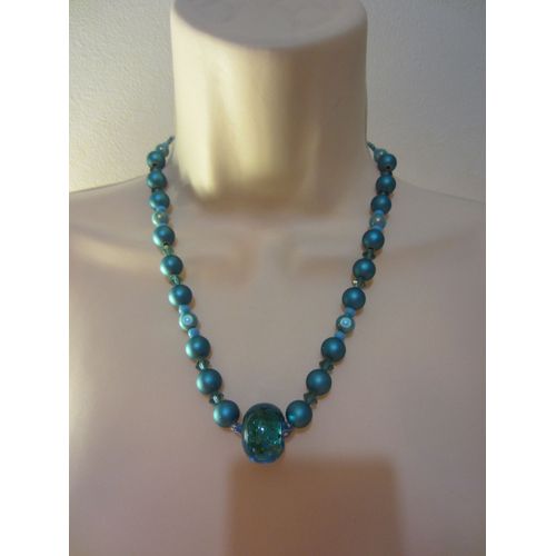 Collier N° 153 Bleu