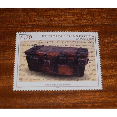 Timbre Andorre Arts Et Artisanat (6,70) 1999