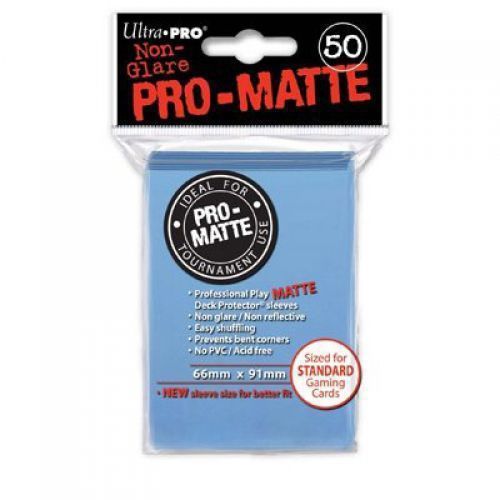 Ultra Pro - Protèges Cartes - Sleeves Ultra-Pro Standard Par 50 Bleu Ciel Matte