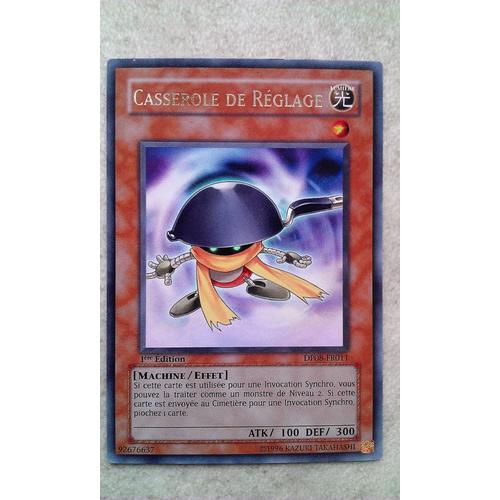 Carte Yu Gi Oh Dp08-Fr011 Casserole De Réglage Ultra Rare 1ère Édition