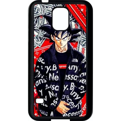 Coque Pour Galaxy S5 - Dbz Goku Urban Saiyan Streetwise Fighter - Noir