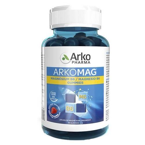 Arkopharma Arkomag Magnésium B6 45 Gummies 