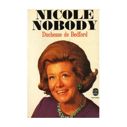 Nicole Nobody / Duchesse De Bedford / Réf: 28529