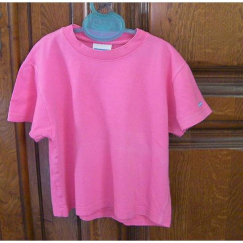 DECATHLON T-shirt rose Taille 4 ans 