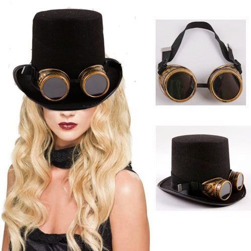 Lunettes Goggles Aviateur / Pilote / Motard Style Western Soudeur Steampunk Punk Gothique Rétro Vintage Anime Manga Cosplay Accessoires Déguisement