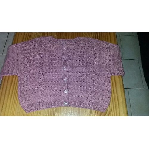 Gilet "Fait Mains" 4/5 Ans