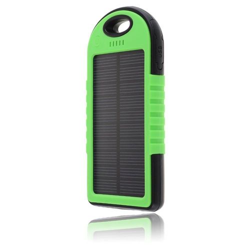 Chargeur Solaire Waterproof Vert