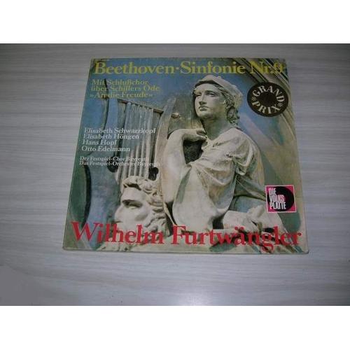 Coffret Beethoven Sinfonie N°9 -(Deux 33 Tours + Livre)