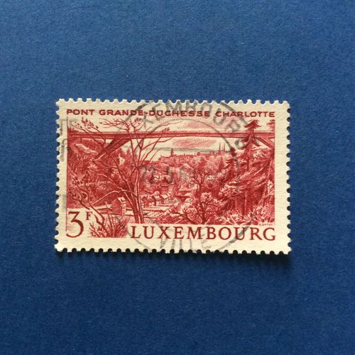 Luxembourg - Pont Grande-Duchesse Charlotte (Y & T 689)
