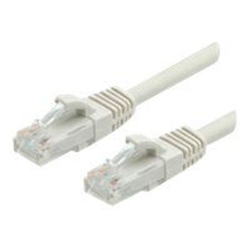 VALUE - Cordon de raccordement - RJ-45 (M) pour RJ-45 (M) - 2 m - UTP - CAT 6 - sans halogène, moulé, solide - gris
