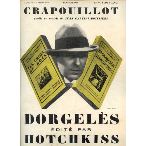Le Crapouillot : Dorgelès Édité Par Hotchkiss
