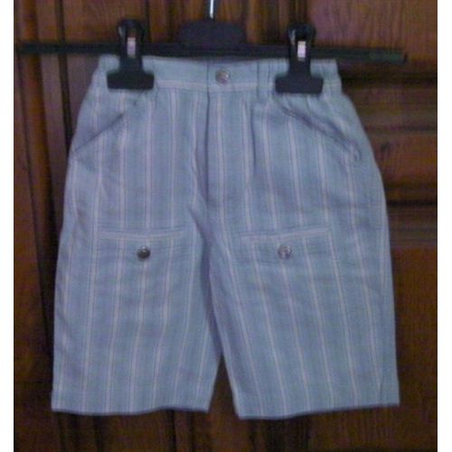 Short Bleu Cyrillus - Taille 4 Ans