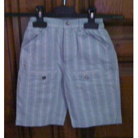 Short Bleu Cyrillus - Taille 4 Ans