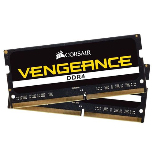 CORSAIR Vengeance - DDR4 - kit - 8 Go: 2 x 4 Go - SO DIMM 260 broches - 2400 MHz / PC4-19200 - CL16 - 1.2 V - mémoire sans tampon - non ECC