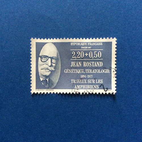 France - Jean Rostand - Travaux Sur Les Amphibiens (Y & T 2458)