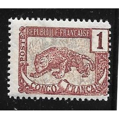 Timbre Du Congo De 1900,N°27,Neuf,1c.