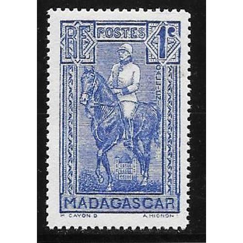 Timbre De Madagascar De 1931,N°183,Neuf.Général Joseph-Simon Galliéni(1849-1916).