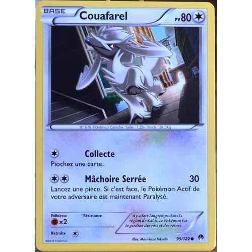 Carte Pokémon 95/122 Couafarel 80 Pv Xy09 - Rupture Turbo Neuf Fr