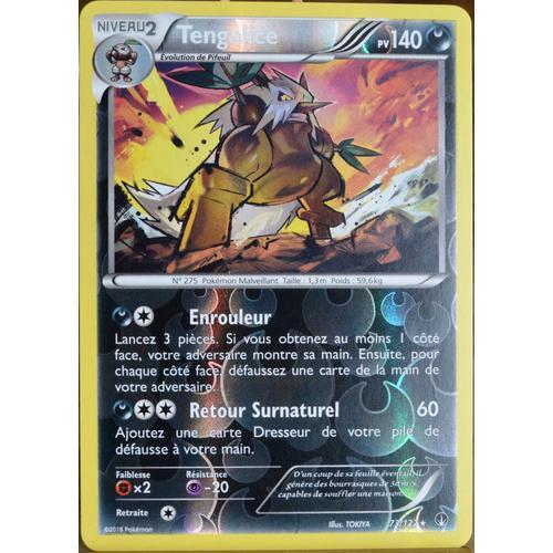 Carte Pokémon 73/122 Tengalice 140 Pv - Reverse Xy09 - Rupture Turbo Neuf Fr