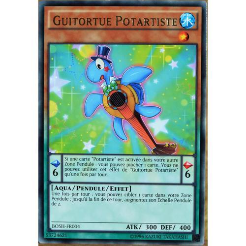 Carte Yu-Gi-Oh Bosh-Fr004 Guitortue Potartiste Neuf Fr