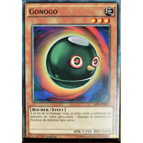 Carte Yu-Gi-Oh Bp03-Fr047 Gonogo Neuf Fr