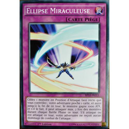 Carte Yu-Gi-Oh Bp03-Fr213 Ellipse Miraculeuse Neuf Fr