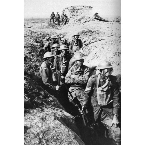 Ww1 - Les Australiens Portent Le Masque À Gaz À Cambrai En 1918