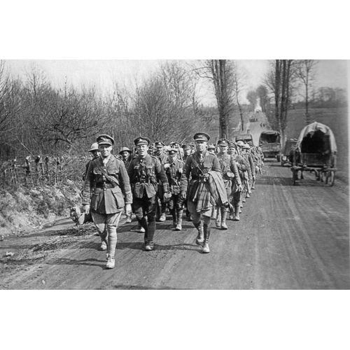 Ww1 - Relève Du 5ème Bataillon Du Royal Warwickshire Le 8 Avril 1918