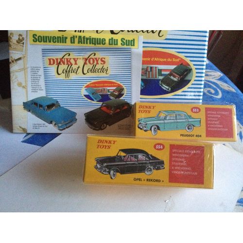 Dinky Toys Atlas  Coffret Collector  "Souvenirs D'afrique Du  Sud"  2009-Mattel