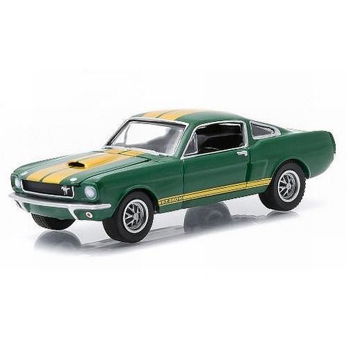 Shelby Gt 350h, Vert Foncé/Doré, 1966, Voiture Miniature, Miniature Déjà Montée, Greenlight 1:64-Greenlight